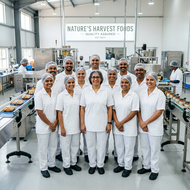 Aayansh Foods dedicated team of food processing professionals